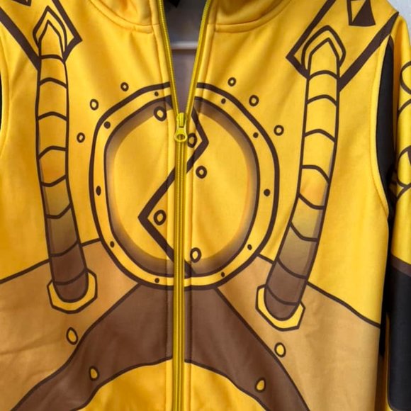 NEW RARE Official Riot League of Legends Blitzcrank Hoodie Jacket Sweatshirt  M - Picture 6 of 7